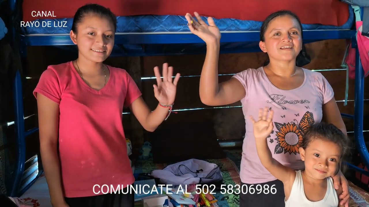 Cómo han crecido y avanzado en los estudios estos jóvenes! María, Pedrito y Bernardino. Apoyemos x🙏🙏
