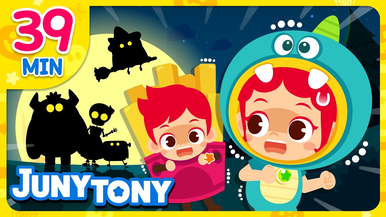 Halloween Songs Compilation 🎃 | Let’s Go Trick-Or-Treating! 🧛‍👻 | +More Kids Songs | JunyTony
