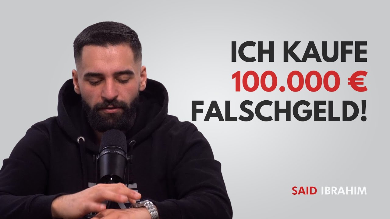 KRIMINALIT&Auml;T - wie das Gesch&auml;ft mit Falschgeld endet! - Said Ibrahim