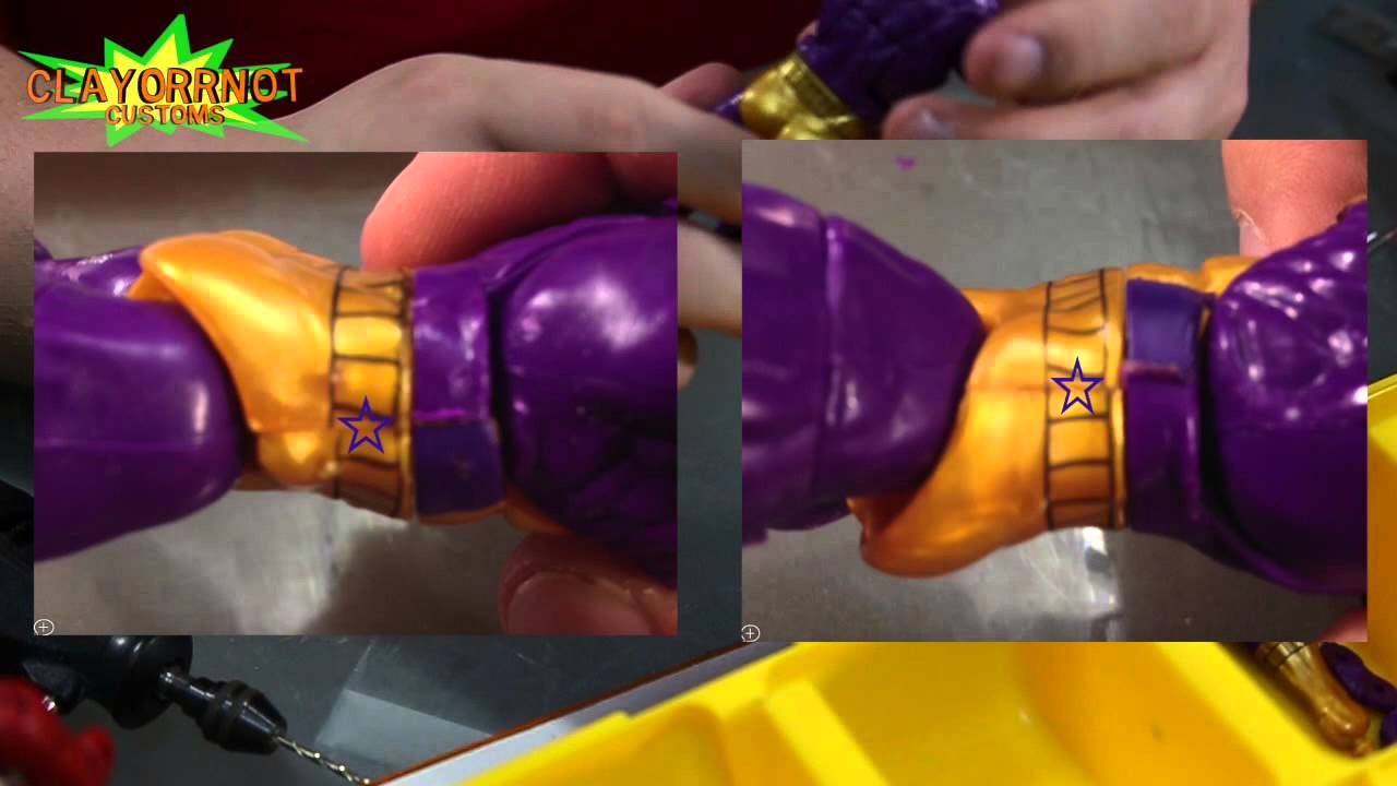 Customizing Action Figures: Disassembling a Figure