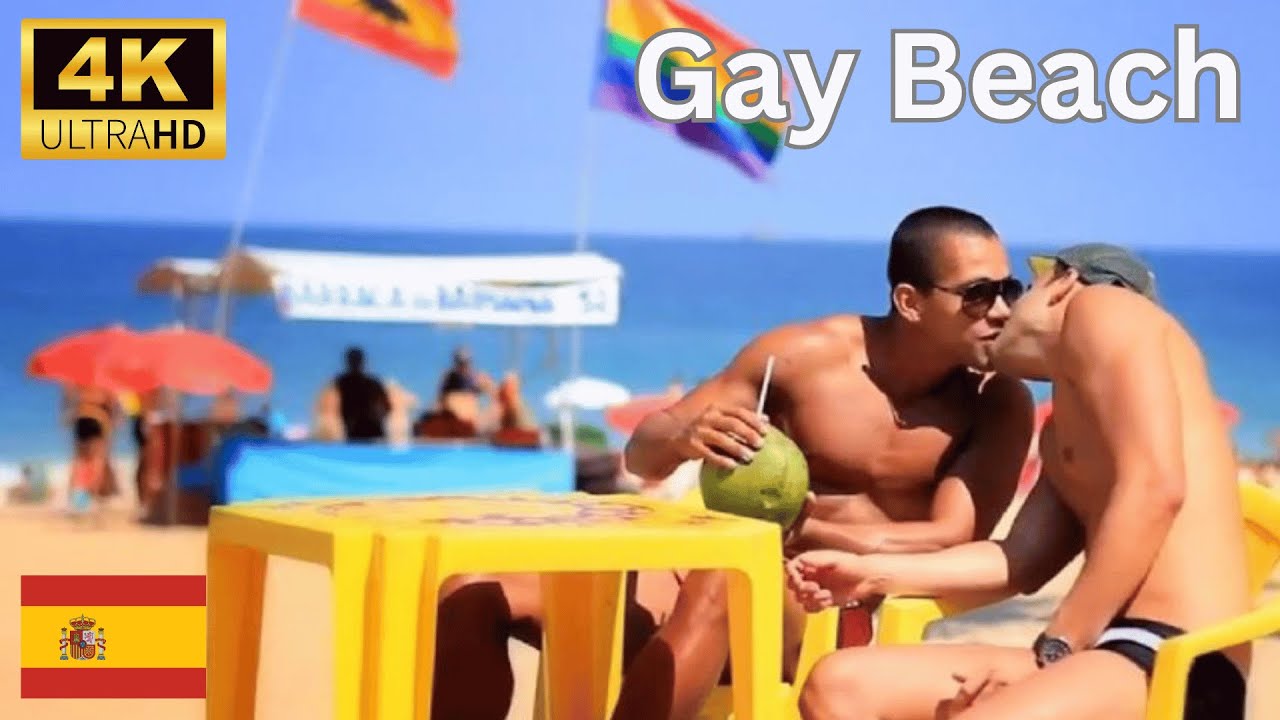Barcelona Gay Beach Walk Exploring LGBT Hotspots in Spain, Torremolinos #gaybeach #lgbtbeach
