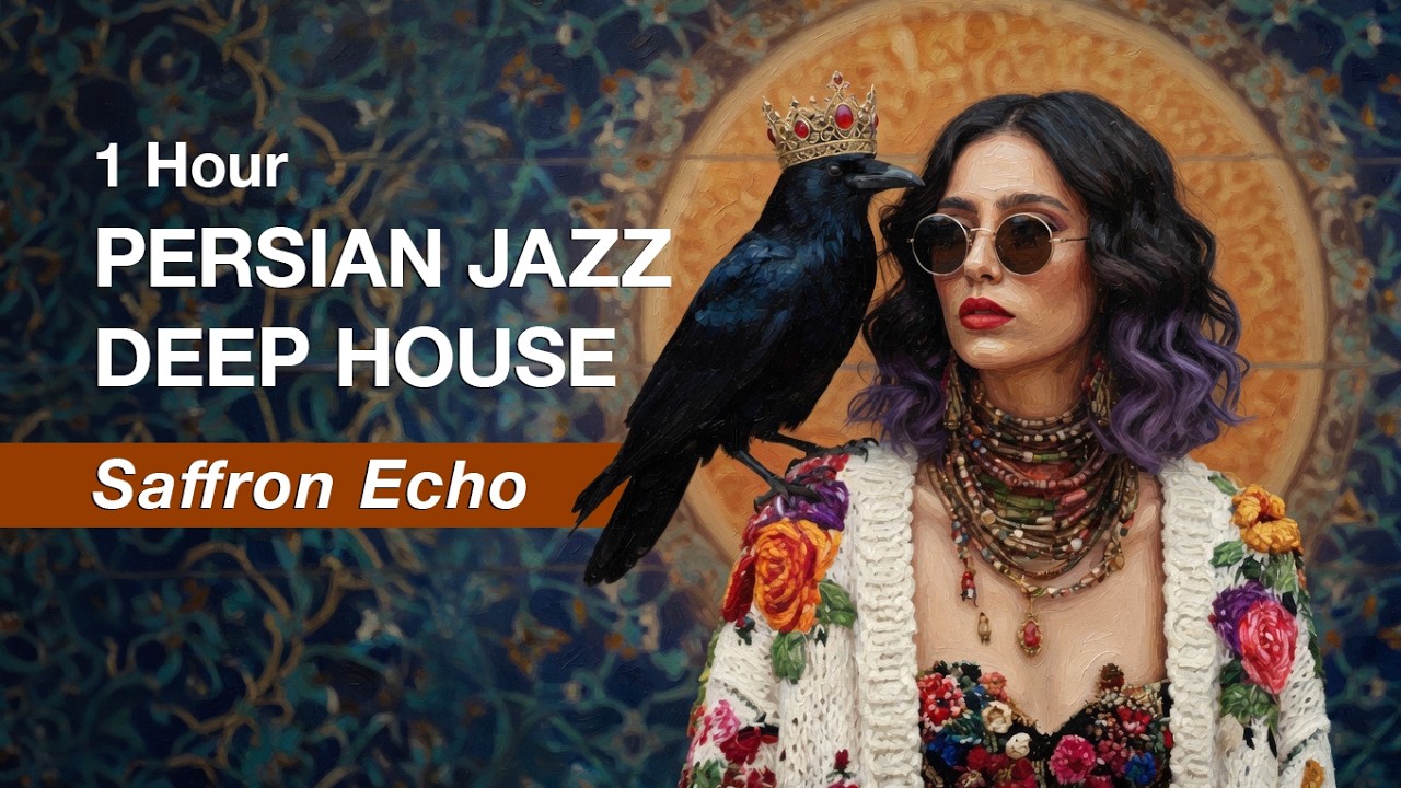 1 Hour Persian Jazz Deep House | Mystical Iranian Fusion Music for Relaxation, Focus & Night Drive