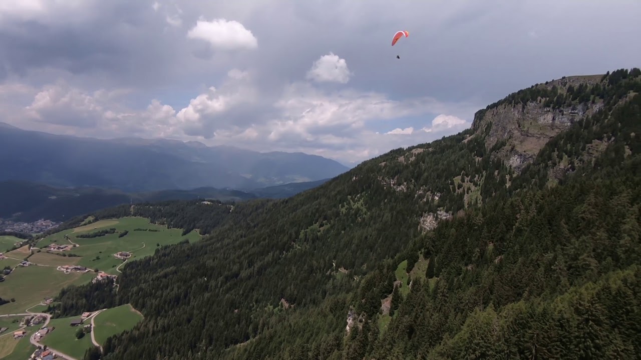 Gleitschirm - Flug von der Seiser Alm (Italien - Südtirol) 2018