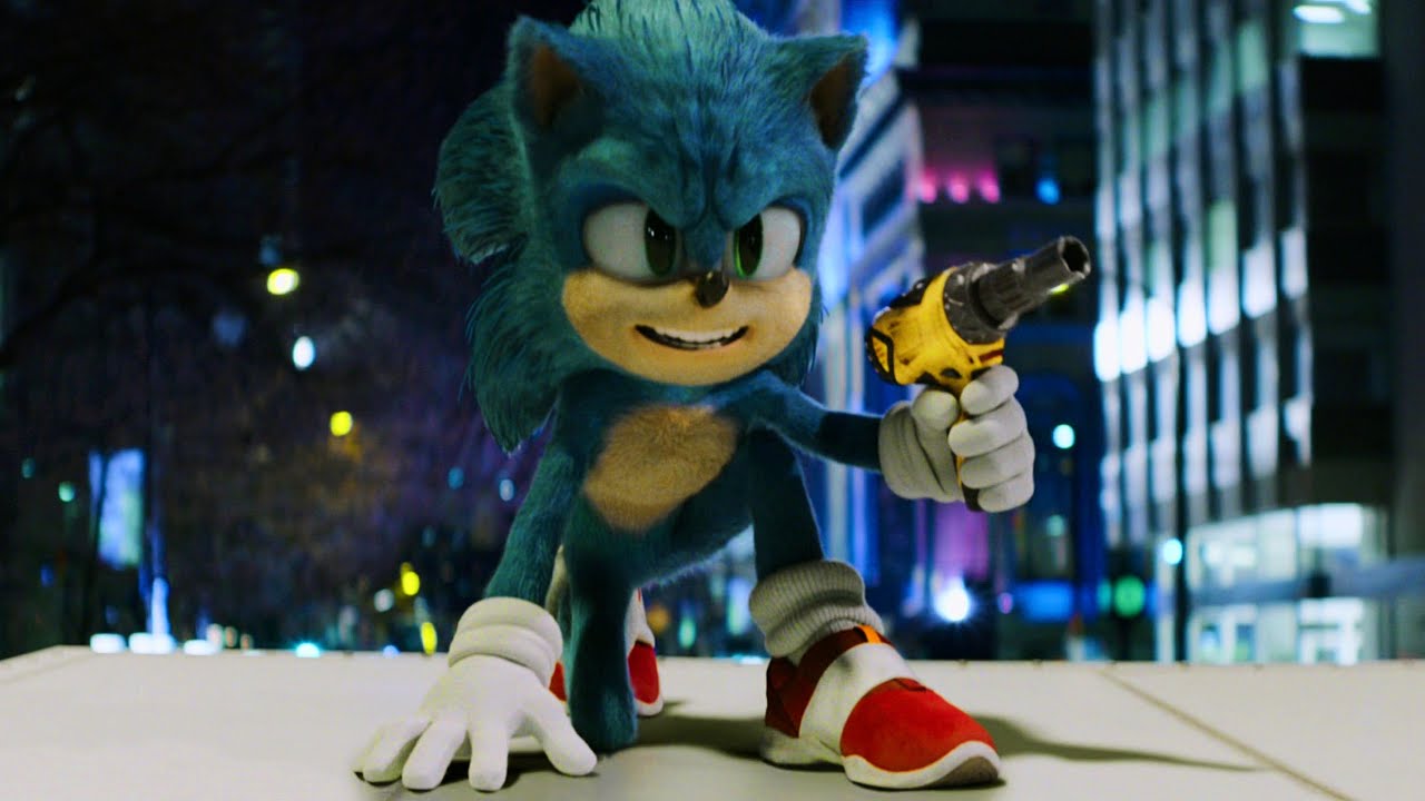 Sonic Stops Bank Robbery Chase Scene - Sonic the Hedgehog 2 (2022) 4K Movie Clip