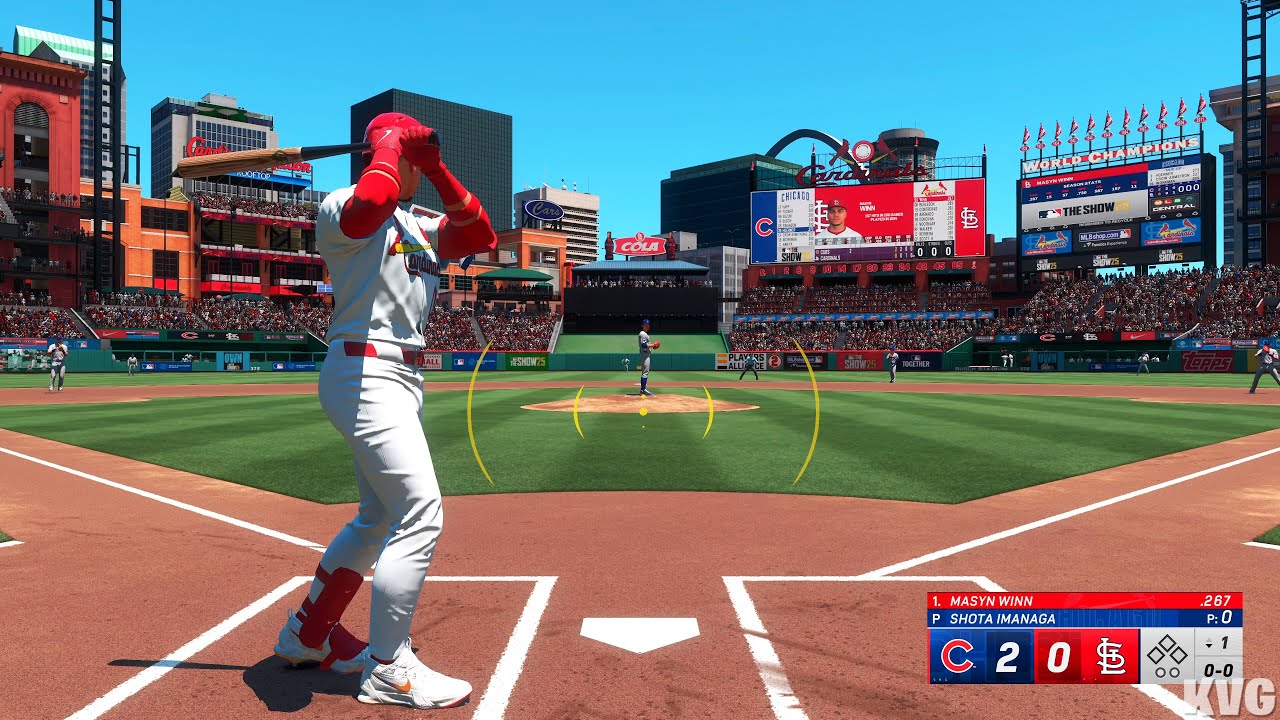MLB The Show 25 - Chicago Cubs vs St. Louis Cardinals - Gameplay (PS5 UHD) [4K60FPS]