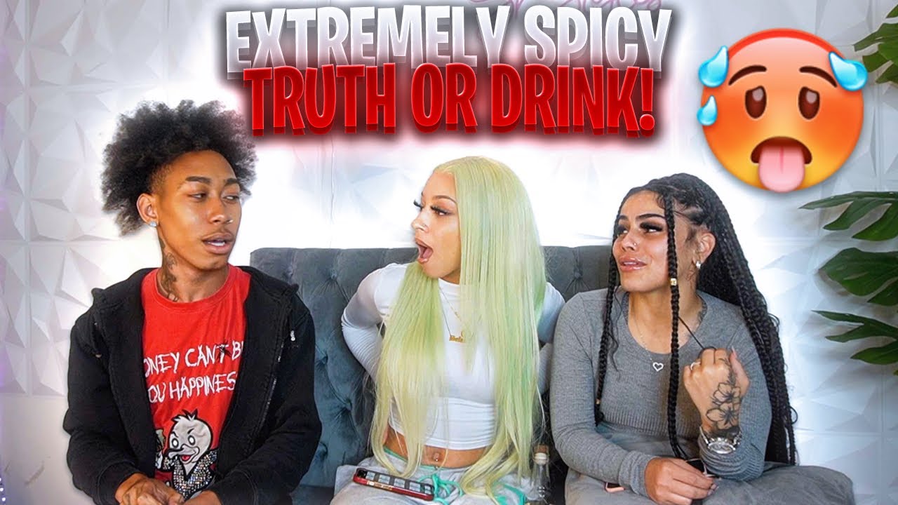 EXTREME SPICY TRUTH OR DRINK ft. @Staceyrosado @FendiBuh