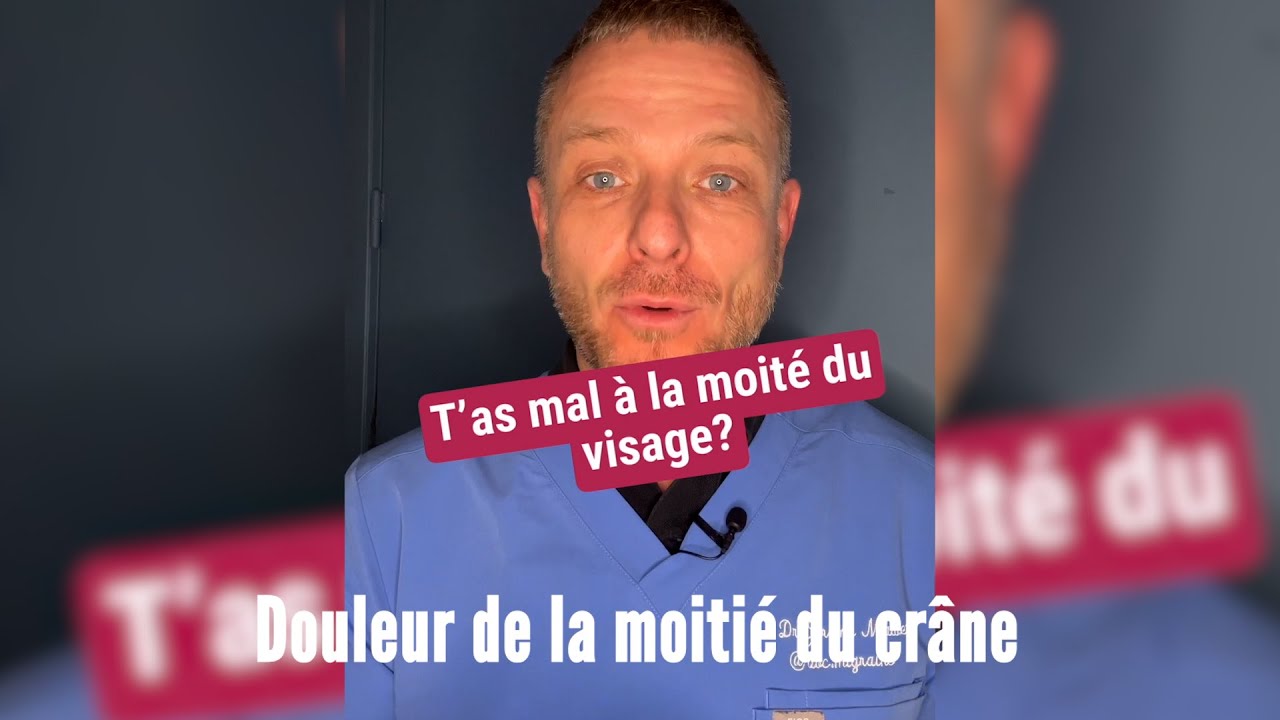 Douleur de la moitié du crâne