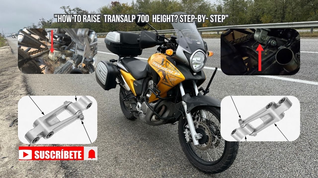 How to Raise Transalp 700 Height? Step-by-Step Guide!