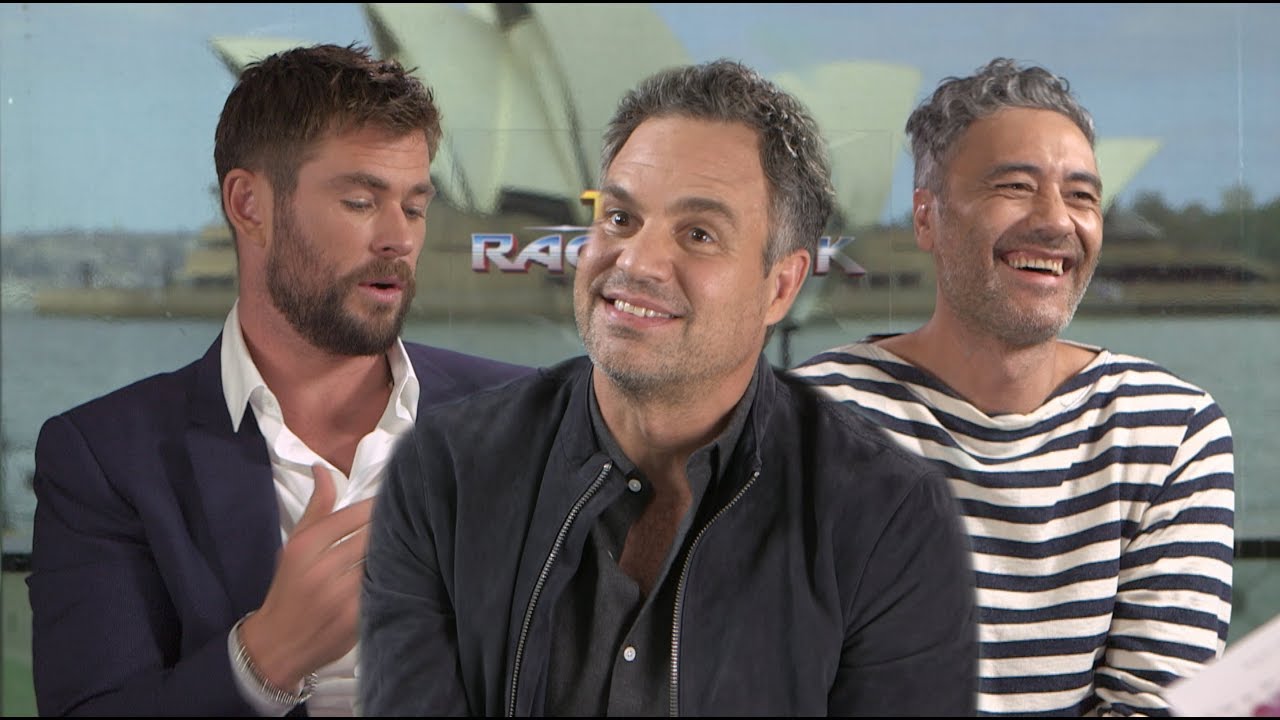 Interview Chris Hemsworth, Mark Ruffalo, & Taika Waititi