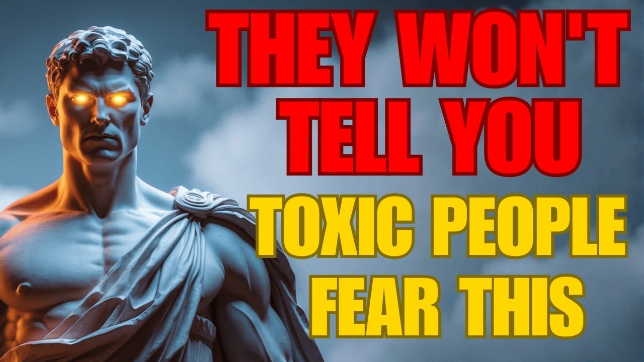 How Smart People Deal With Toxic People — 6 Stoic Strategies That Actually Work