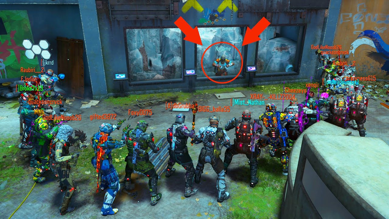 I USED NEW GLITCH SPOTS TO HIDE FROM ALL 17 OF THEM ON BLACK OPS 3!!! 