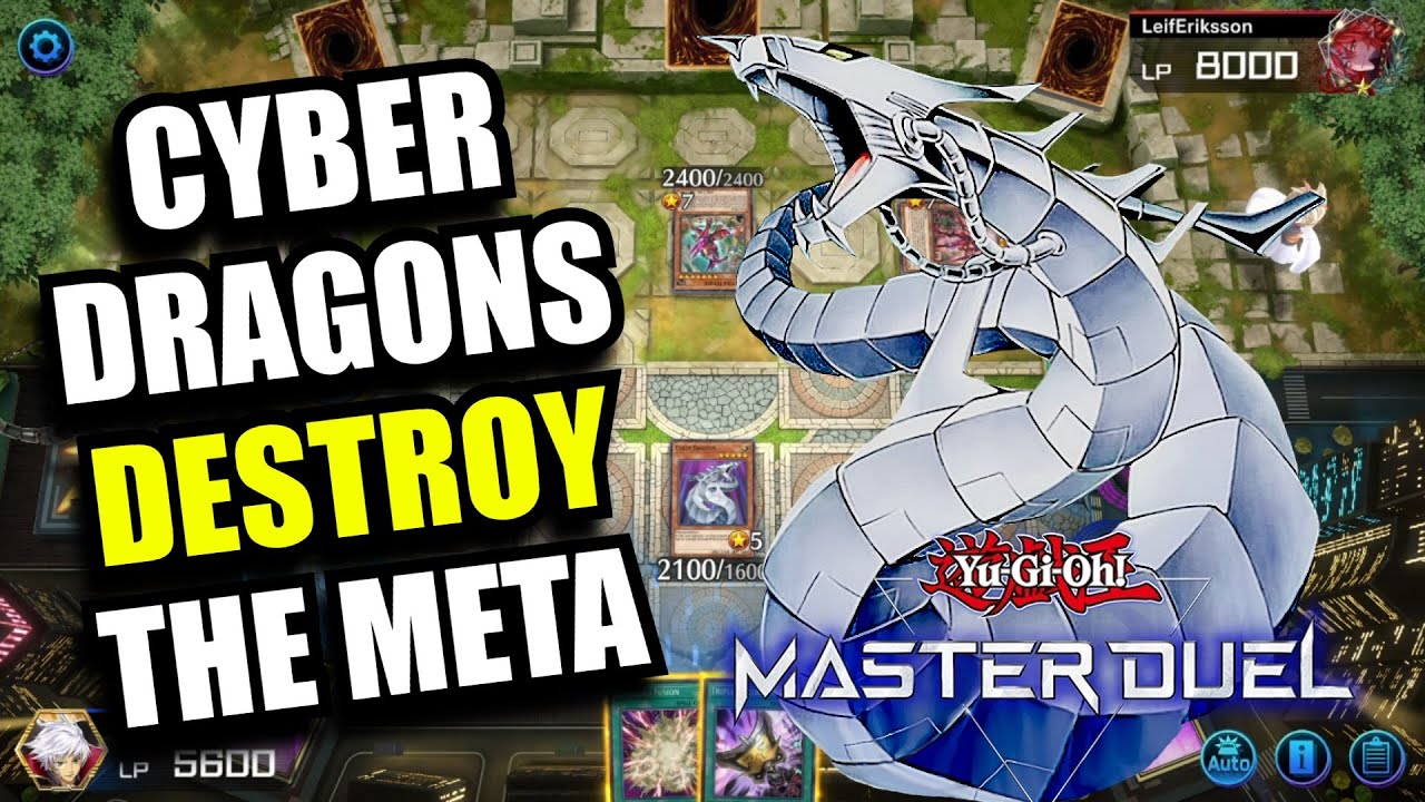 Cyber Dragons DESTROY The META in Yu-Gi-Oh! Master Duel - Cyber Dragon Duels!