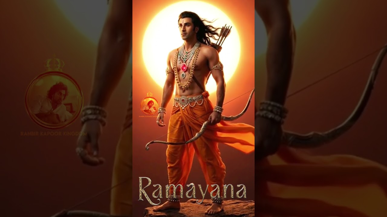 Ranbir as Rama out on Ram Navami 🏹