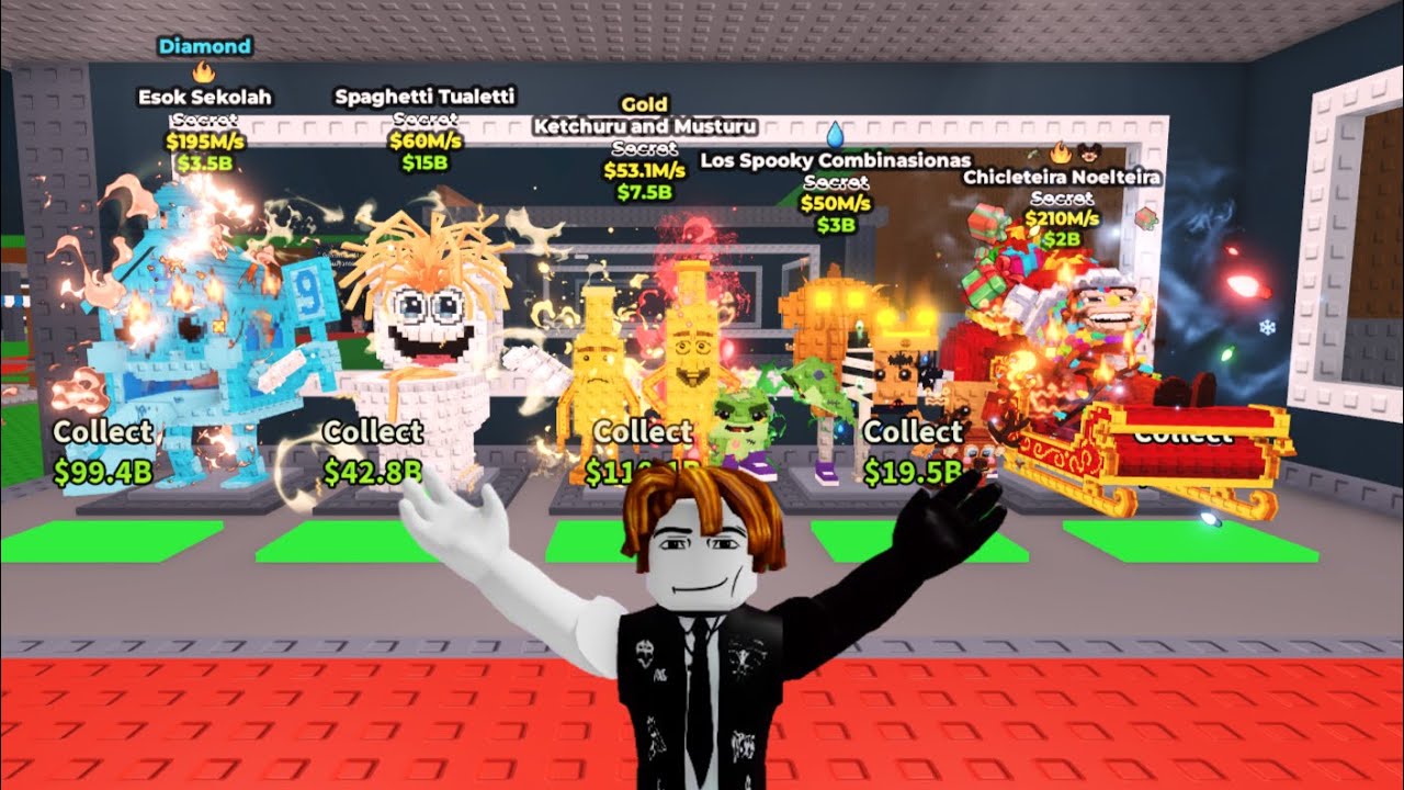 I Stole The Most Rare Brainrots! Using 