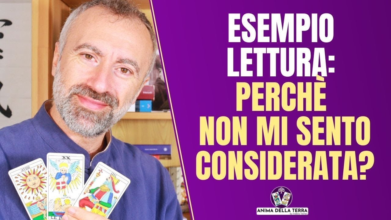 Esempio di lettura Tarologica: Non mi sento considerata | Corso di Tarocchi