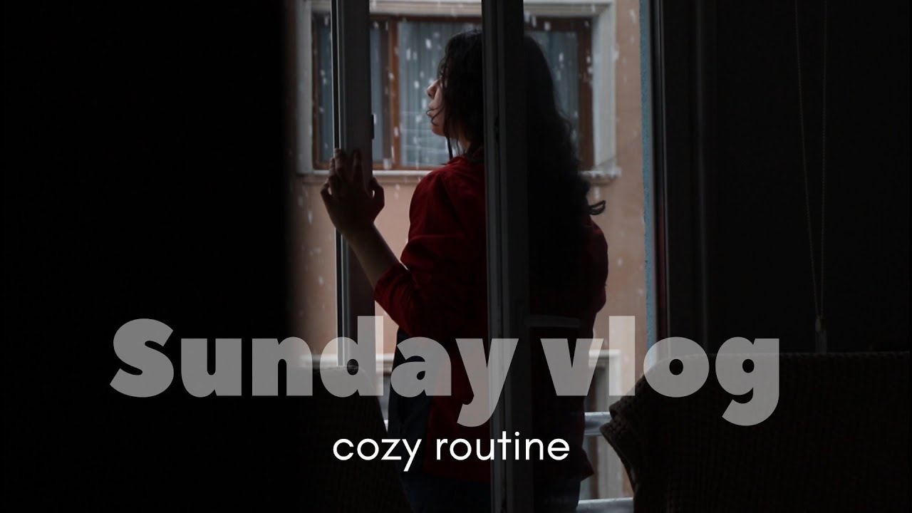 Snowy Sunday Rest Routine (getting through sunday depression?)