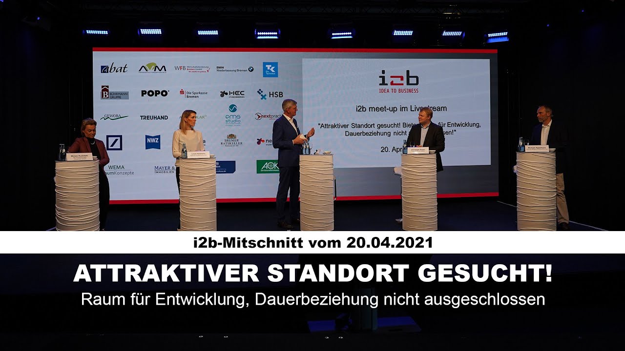 i2b meet-up - Attraktiver Standort gesucht - in Kooperation mit der Wirtschaftsförderung Wesermarsch