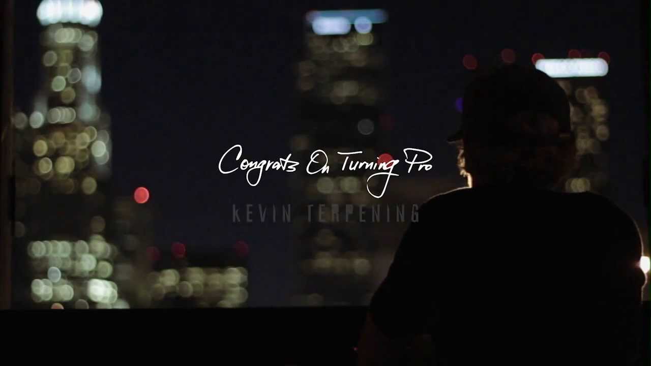 HUF Quality Footwear // Congratulations on Turning Pro Kevin Terpening