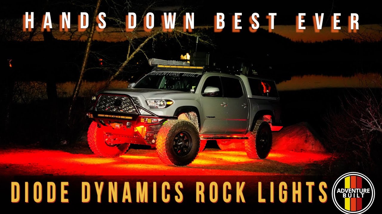 Best Rock Lights Ever Diode Dynamics w/ Magnetic Base |  Overlanding 2024