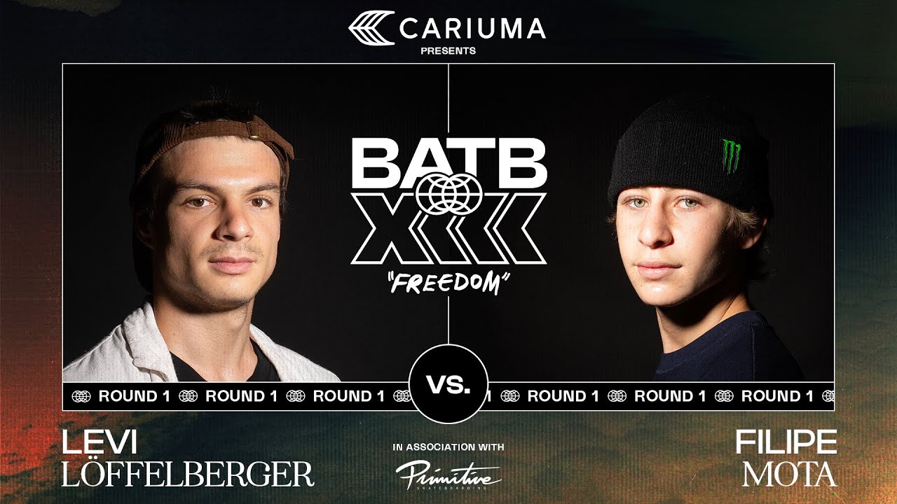 BATB 13: Filipe Mota Vs. Levi Löffelberger - Round 1: Battle At The Berrics Presented By Cariuma