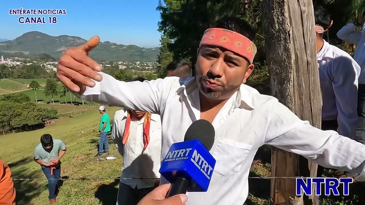 Realizan Ritual para Corte de Árbol que servirá para la Danza de los Voladores en Ayoco