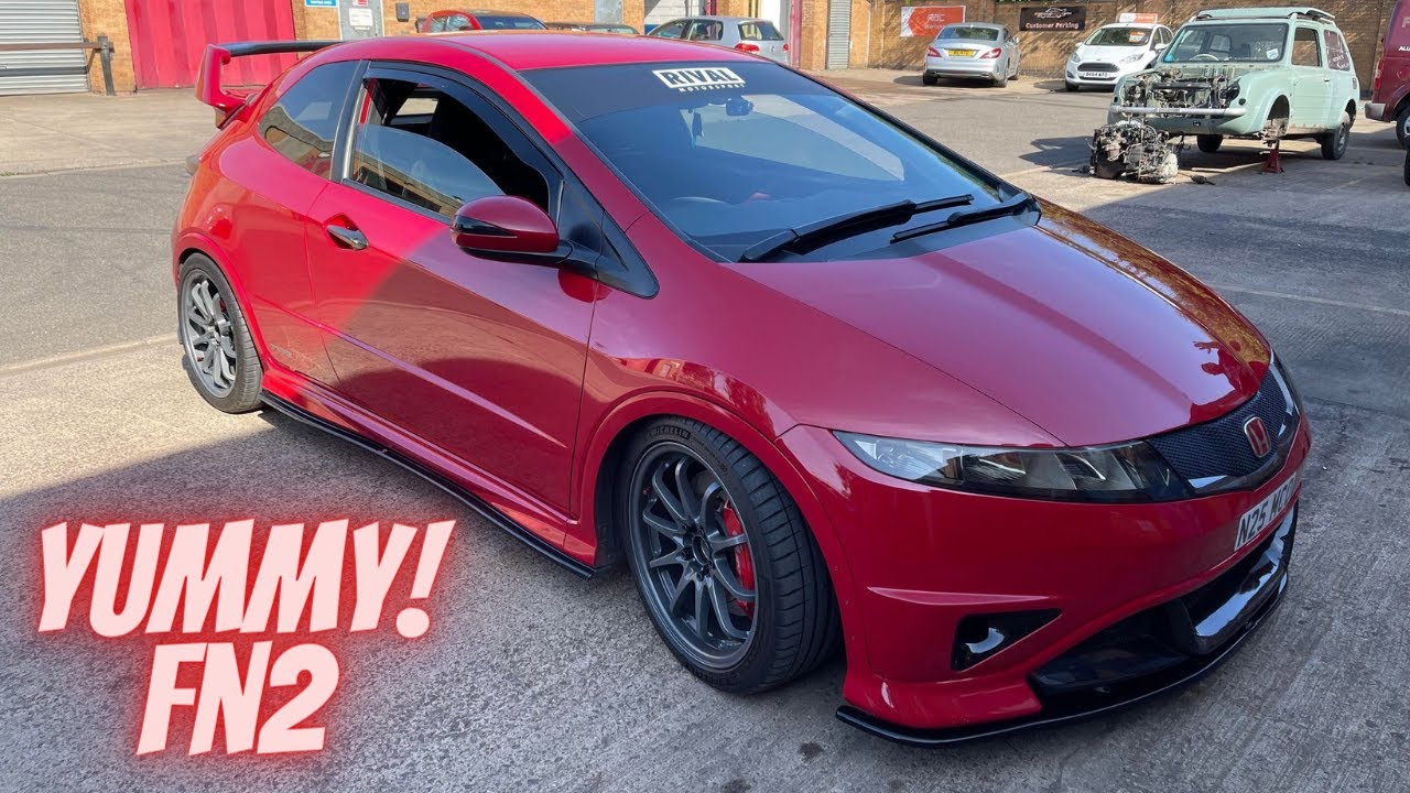 Supercharged Honda Civic FN2 TypeR