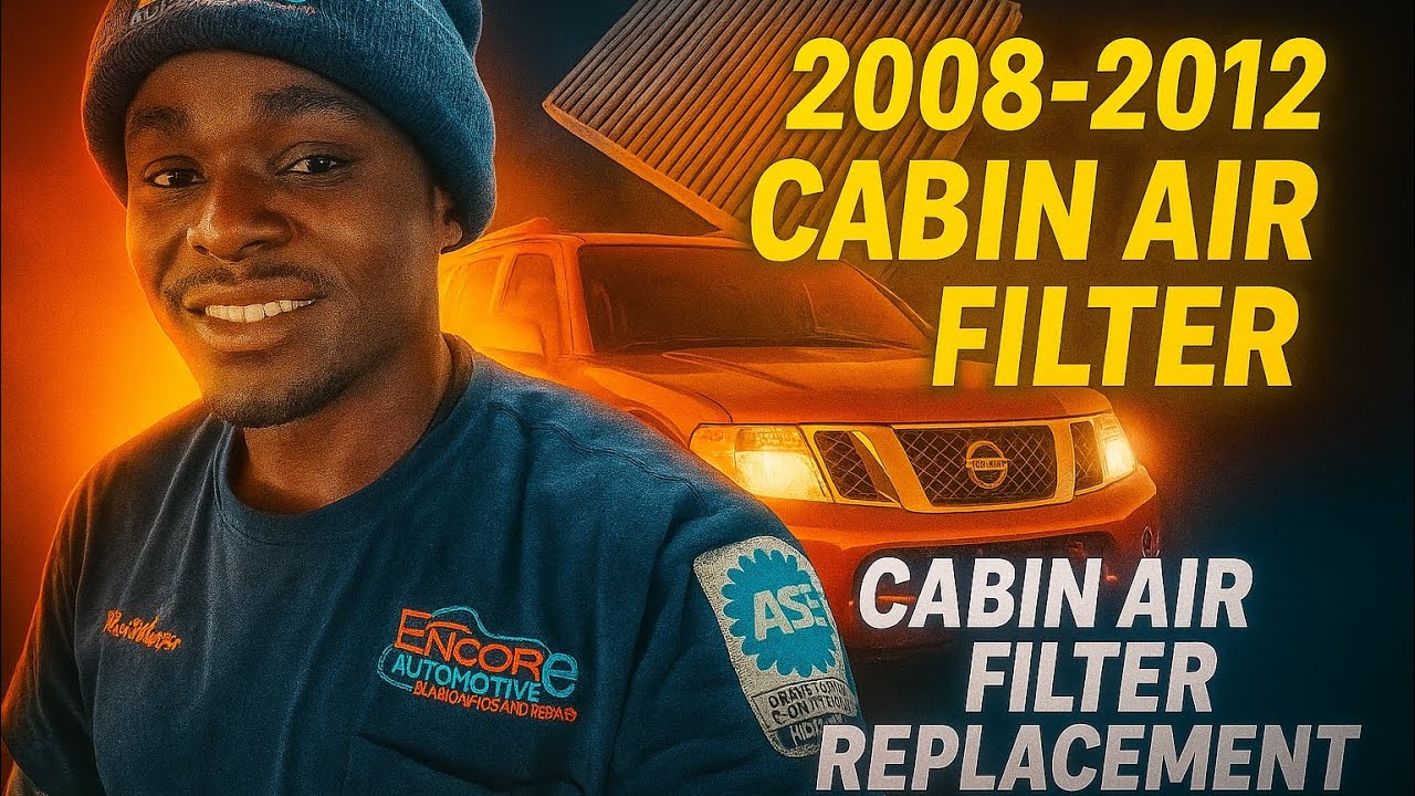 Замена салонного фильтра Nissan Pathfinder 2008-2012 гг. #cabinairfilter #nissan @EAUTODR