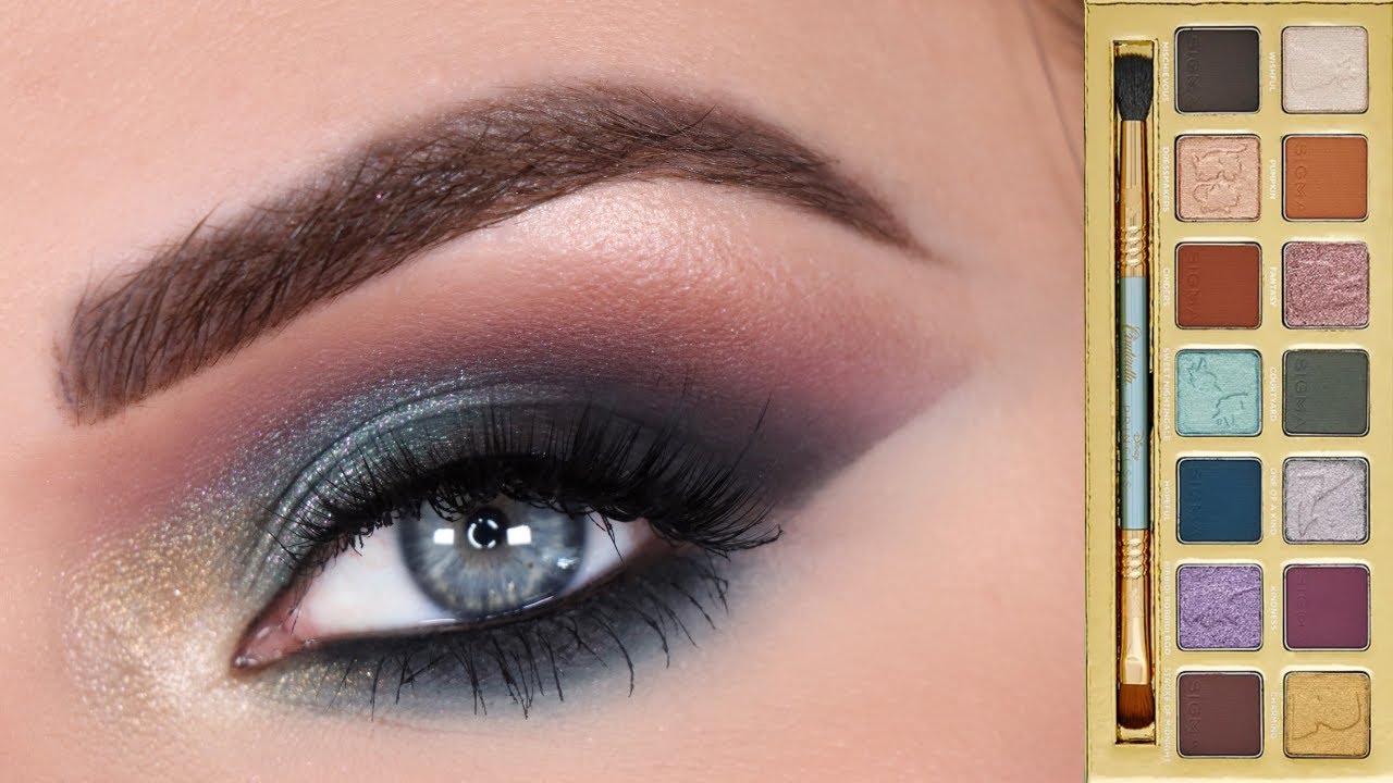 I Tried Recreating a Sigma Beauty Campaign Look | Cinderella Eyeshadow Palette Tutorial