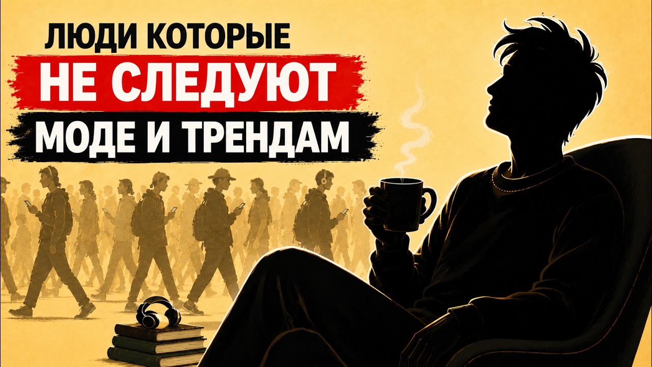Психология людей, которые не следуют моде (трендам)