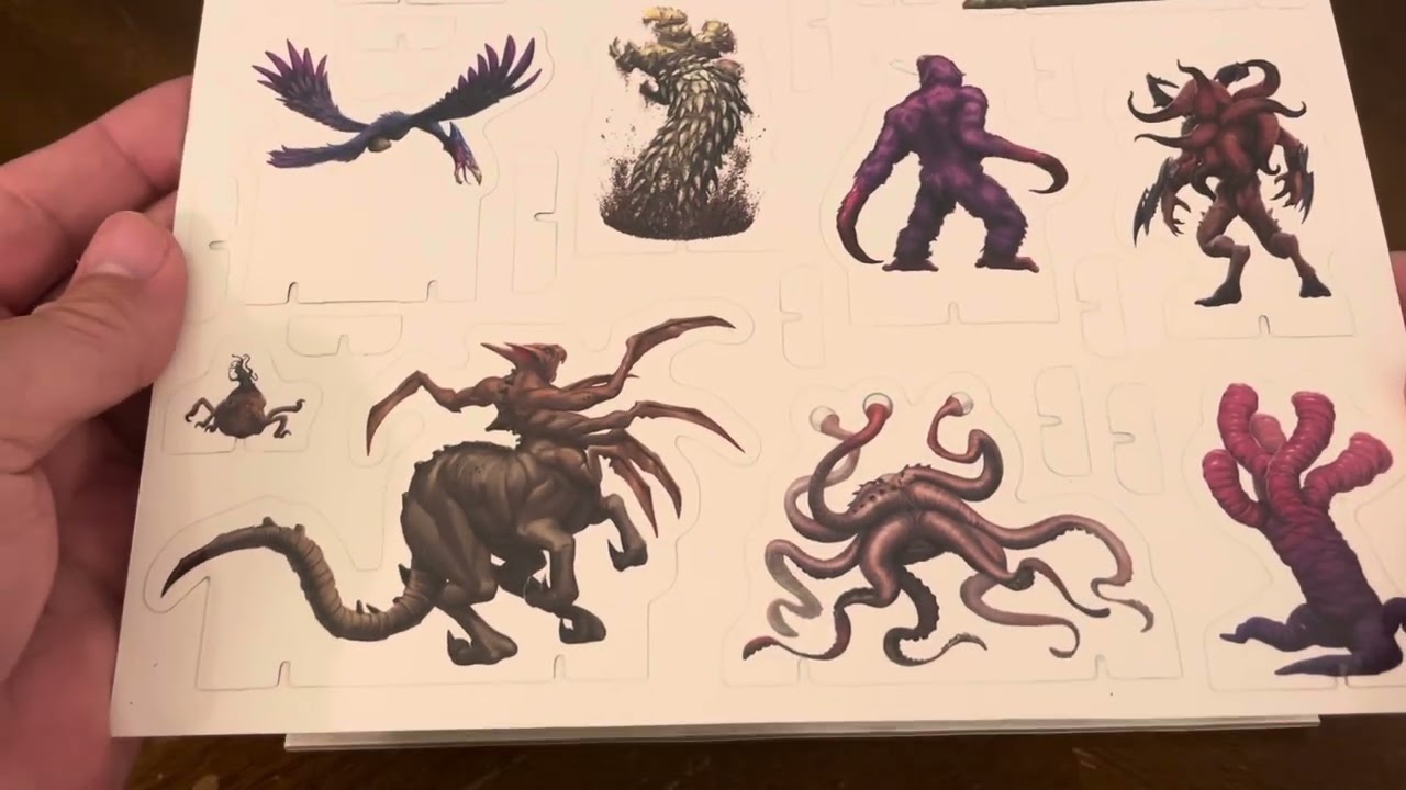 Savage Worlds RPG: Science Fiction Pawn Set (Unboxing #1257)