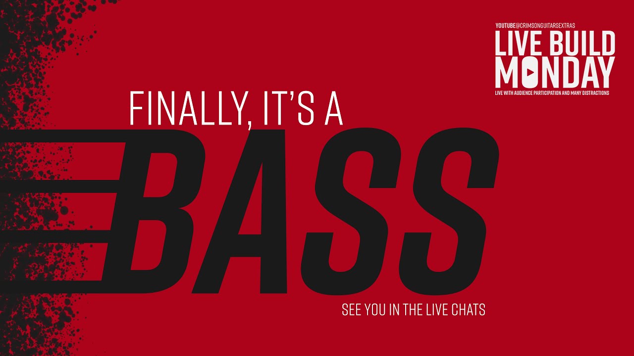 ep 3 Let's Build a Bass Guitar Luthiers Live Stream with Ben Crowe