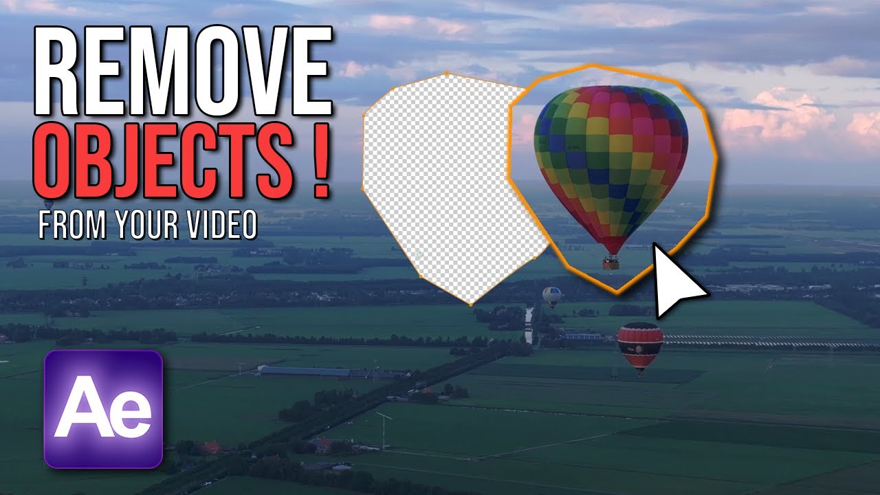 How to Remove Objects From Video Explained in 1 Minute | After Effects