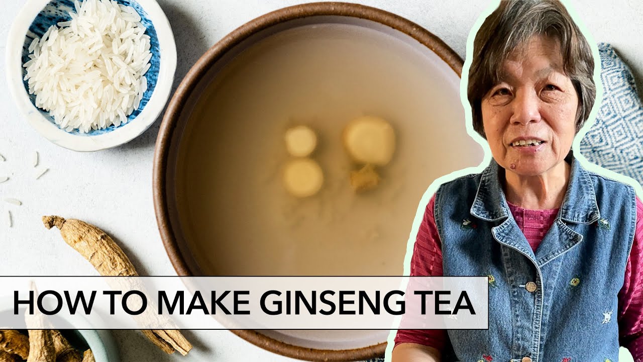 How to Make Ginseng Tea (花旗蔘茶) with Mama Lin