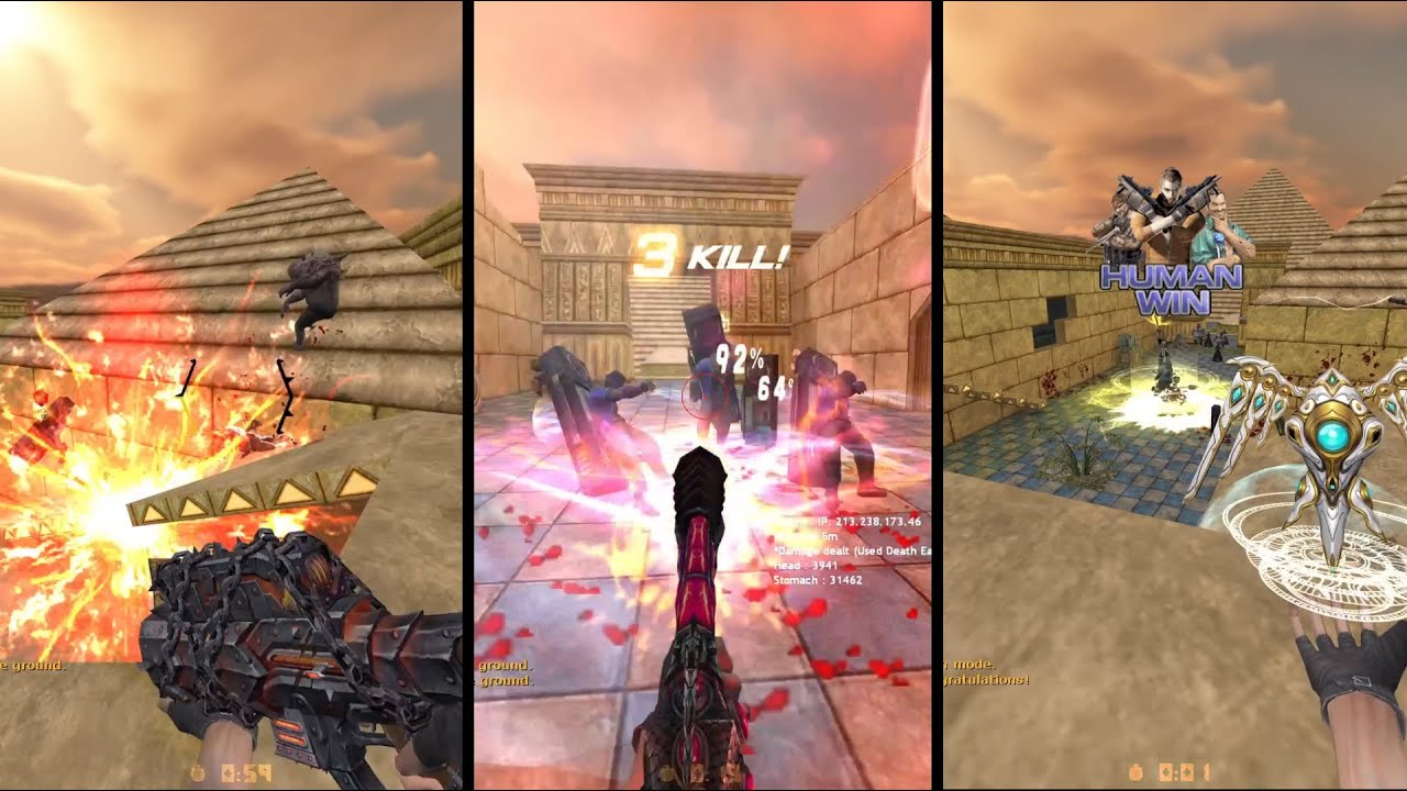 Counter-Strike: Nemesis Mode, OICW Hellfire, Death Eater, Wind Walker