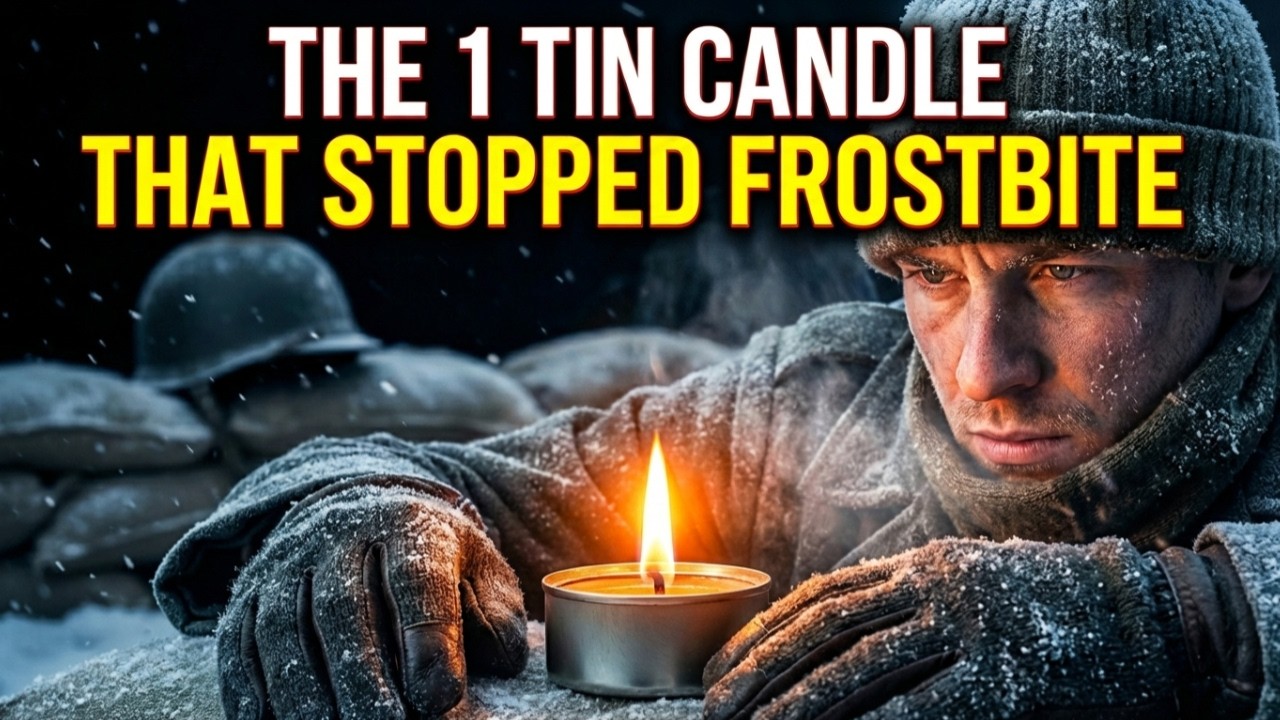 The Tiny Survival Heat Candle That Kept Thousands Alive During WWII Winters