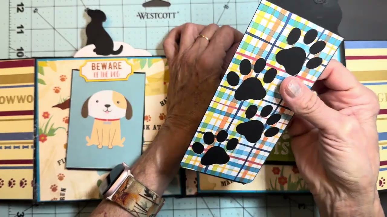 6x6 pup mini gift album 