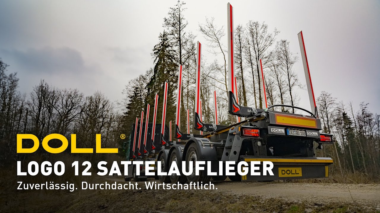 Der DOLL Sattelauflieger LOGO 12 | Zuverl&auml;ssig. Durchdacht. Wirtschaftlich.