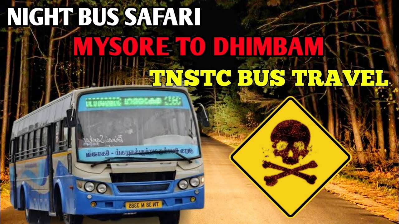 திக் திக் Dhimbam Ghat Road TNSTC BUS TRAVEL | Mysore To Dhimbam
