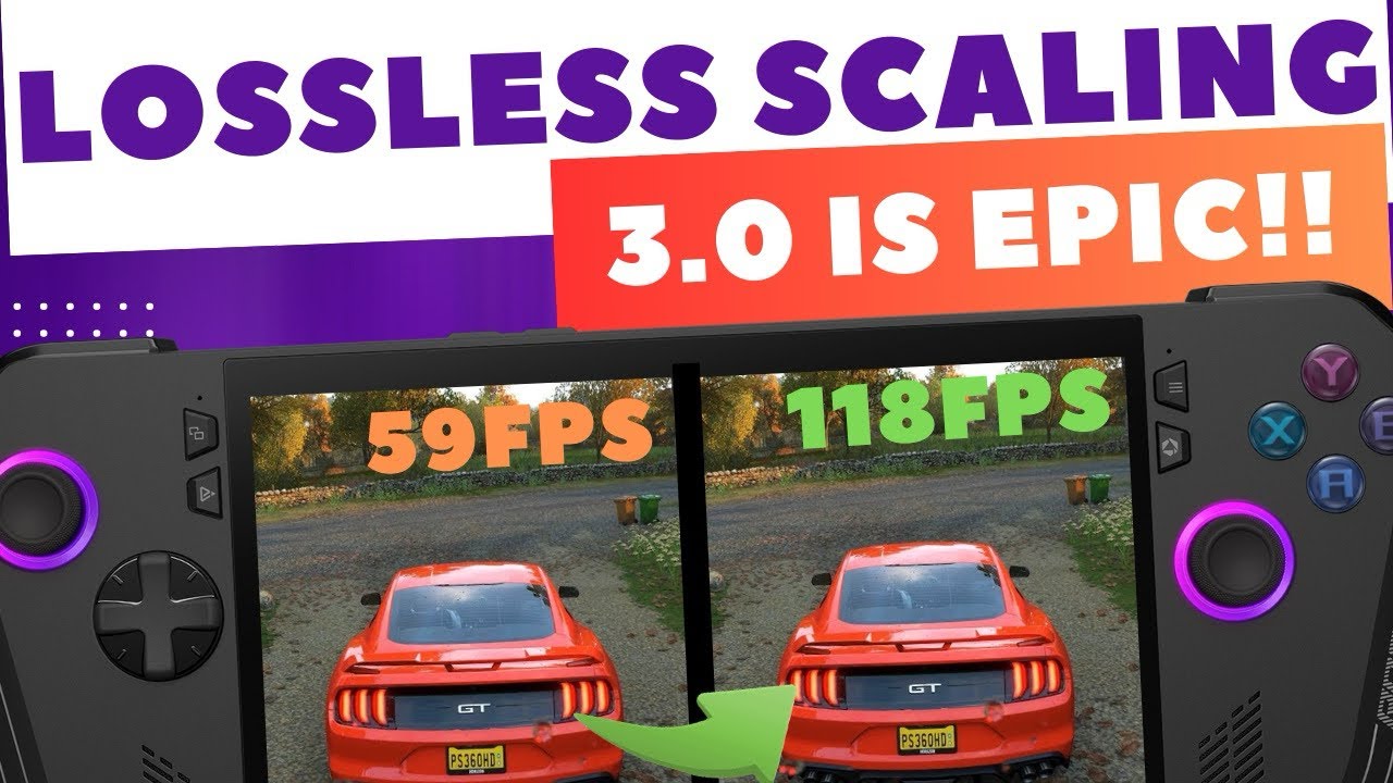 Масштабирование без потерь 3.0 просто ЭПИЧЕСКОЕ на ROG Ally/Ally X!!
