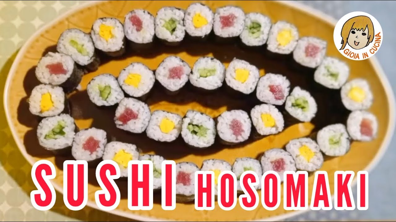 Il segreto dei SUSHI HOSOMAKI perfetti: Tutorial Autentico | The Secret to Perfect SUSHI HOSOMAKI