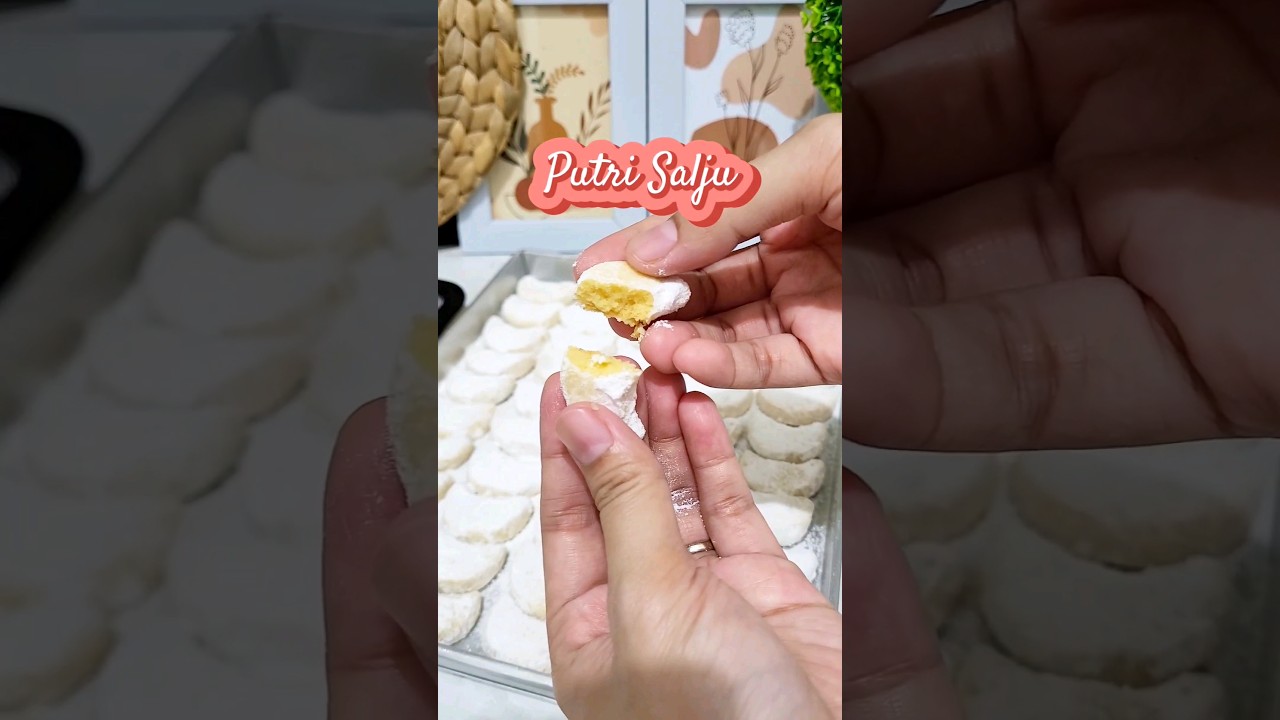 Putri Salju Lumer #putrisalju #kueputrisalju #kuelebaran #kuekeringlebaran #fyp #viral