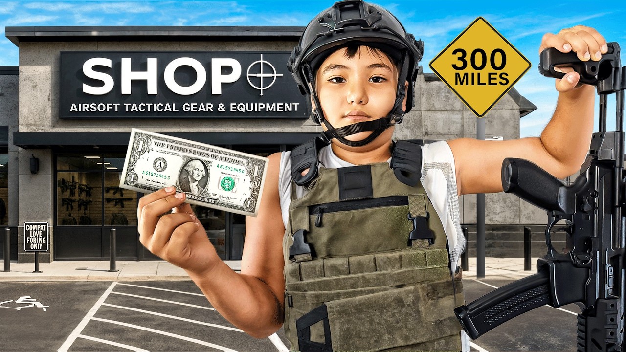 300 Miles to Find the BEST Airsoft Deals!