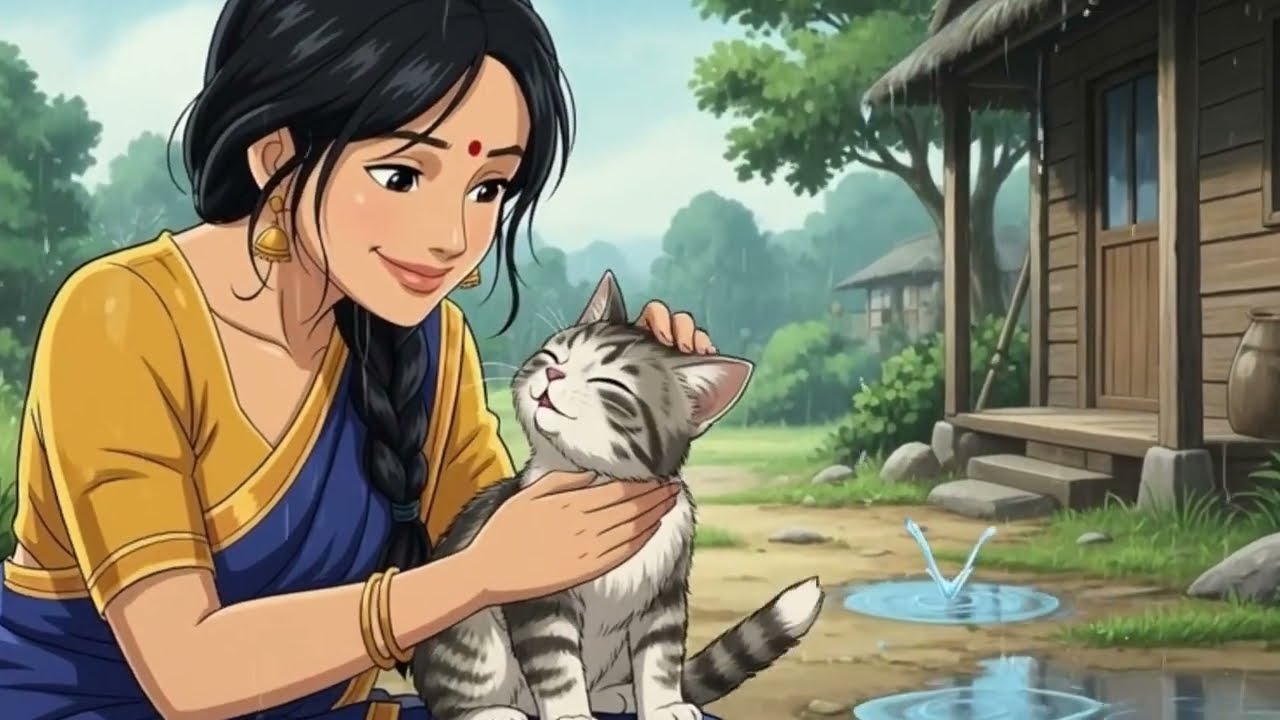 A Gentle Rainy Morning 🌧️ | Ghibli-Style Video