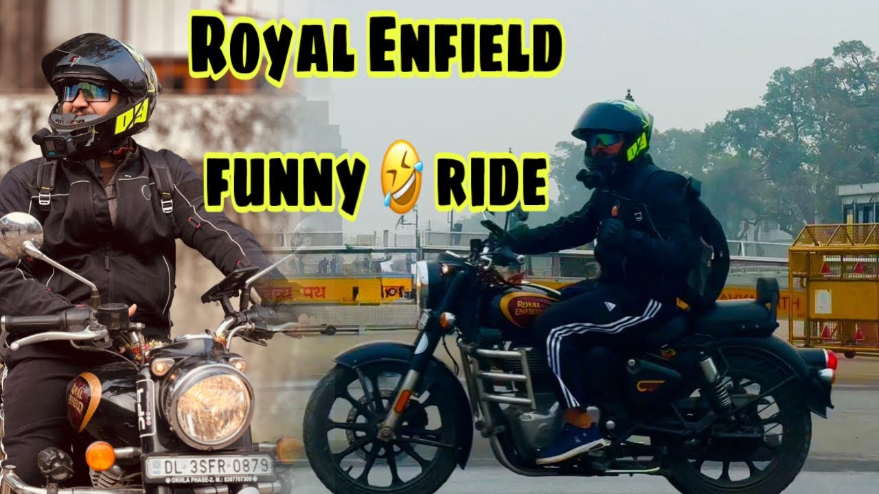 Royal Enfield funny rides 🤣😎@Raveen004Rider 