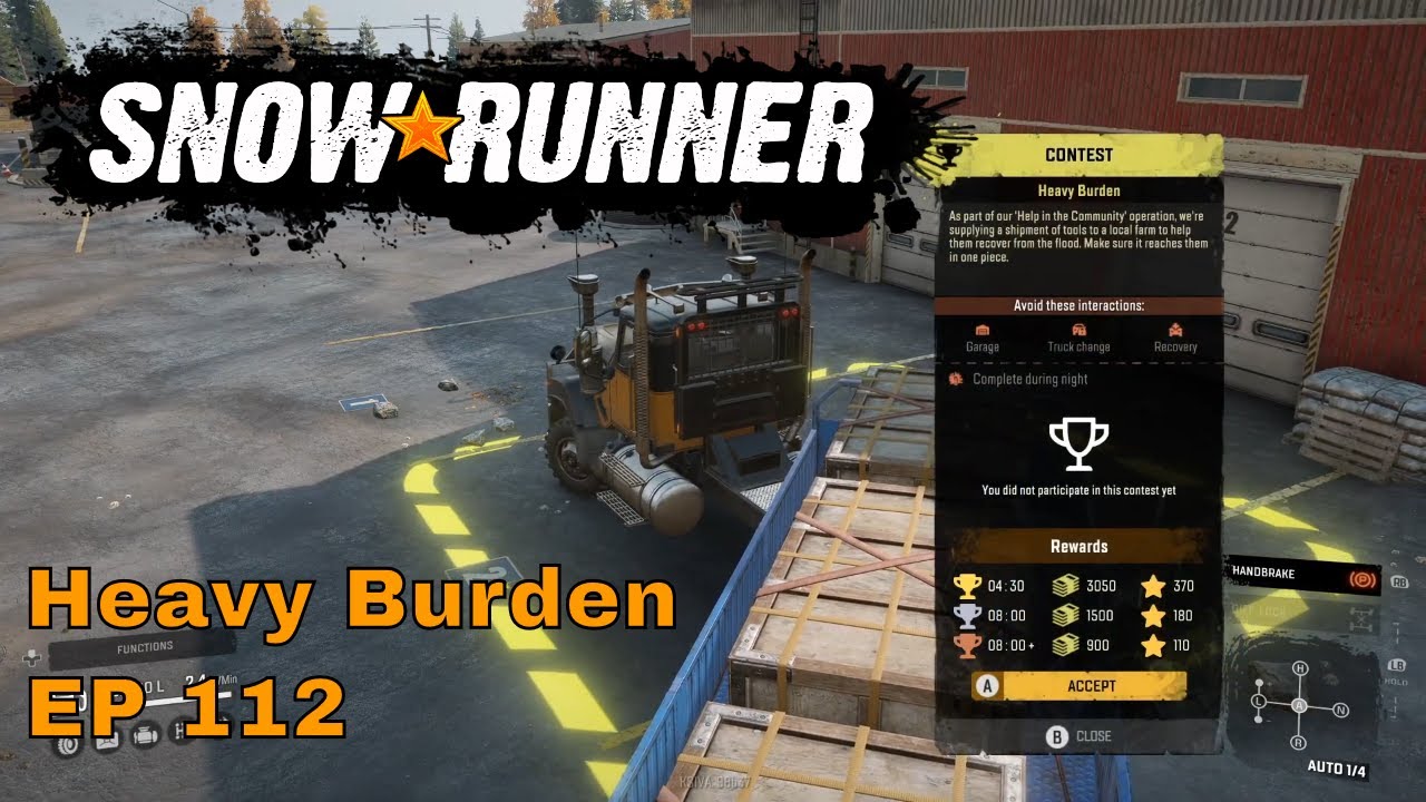 Snow Runner EP112 - Heavy Burden