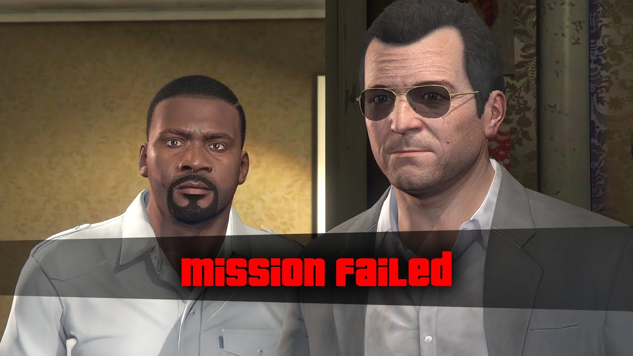 Mission Failed | The Bureau Raid | GTA 5