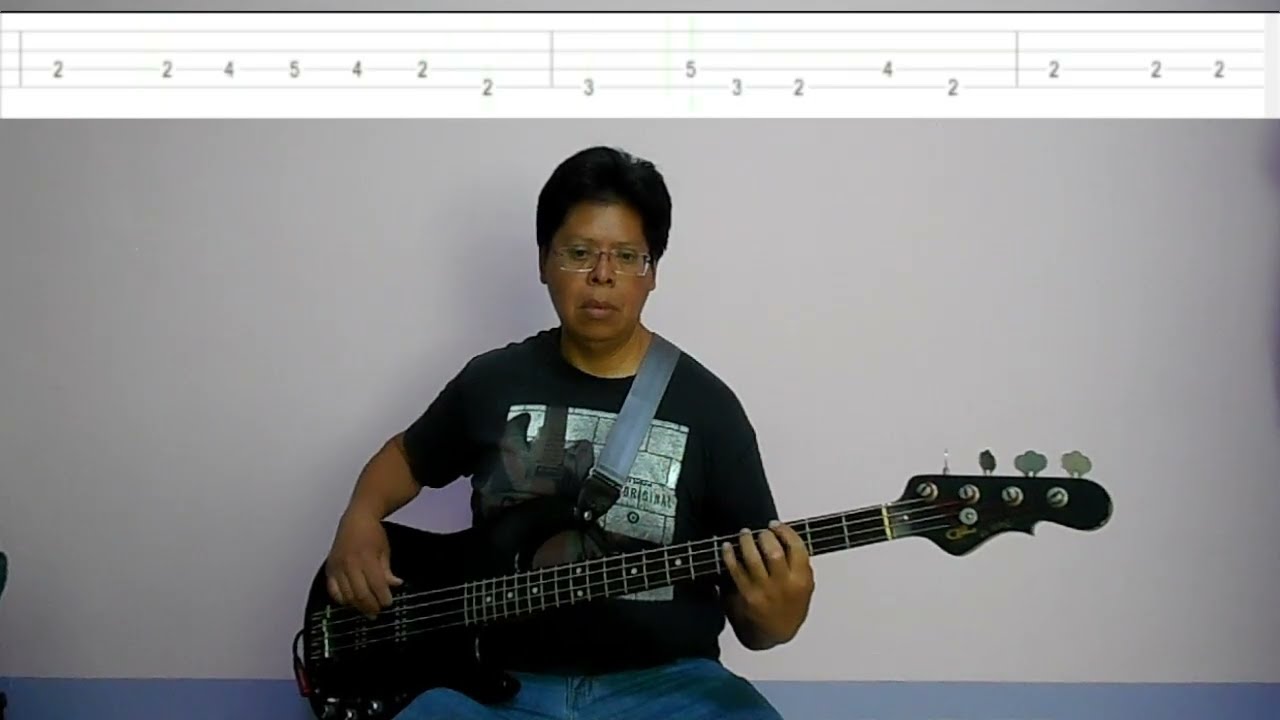 Oración - Bass cover Tutorial + Tab