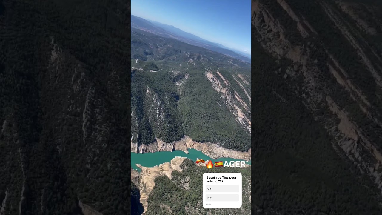 Cross &agrave; Ager, Espagne   #parapente  #voyage #espagne #hikeandfly
