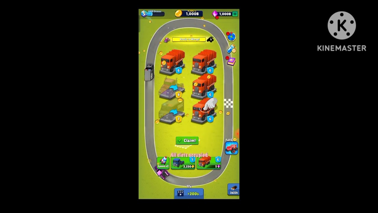 I played Merge Muscle Car and New Event Part 2