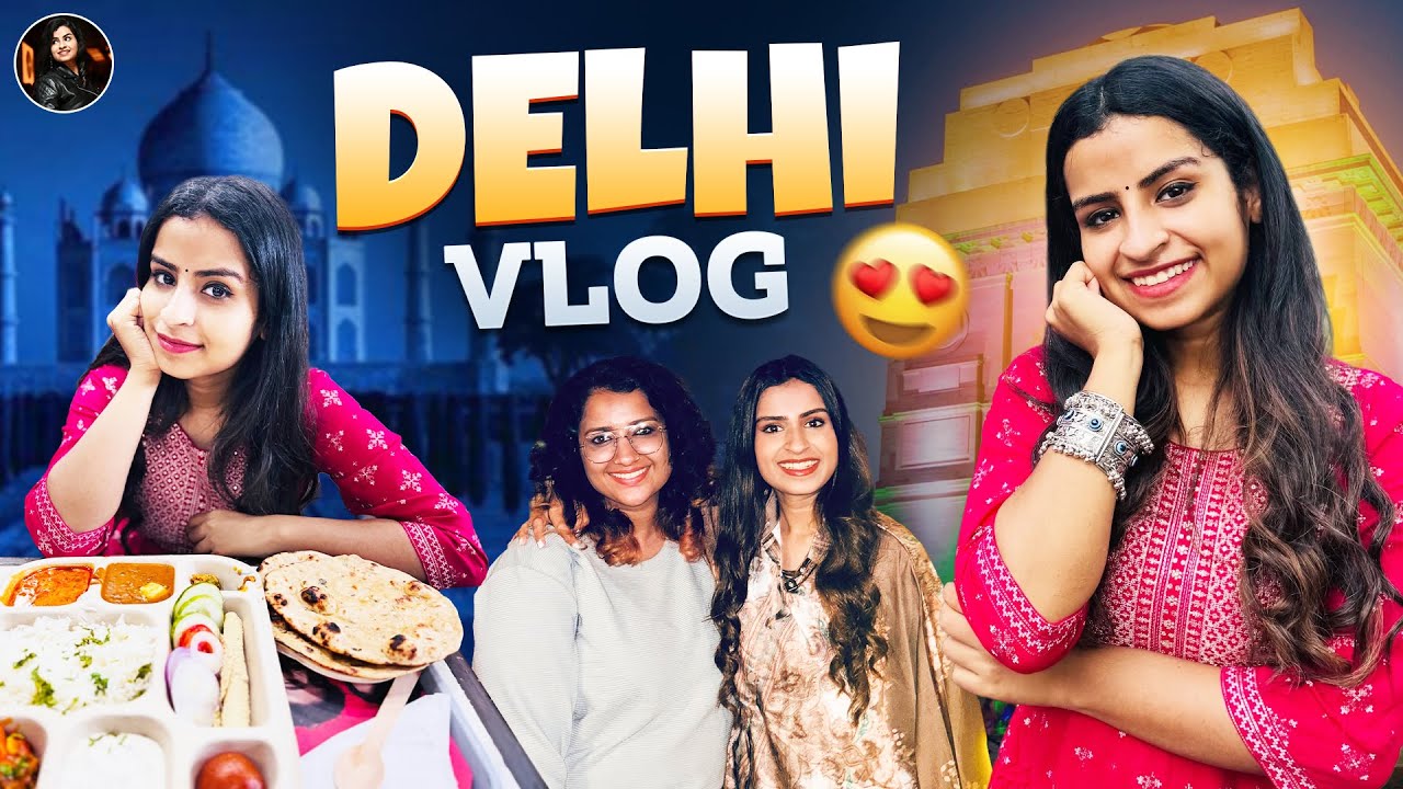 One day In Delhi😍 | Sivaangi Vlogs